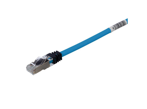 Patch kat6a 10gig FTP HF Blå 8m Panduit 