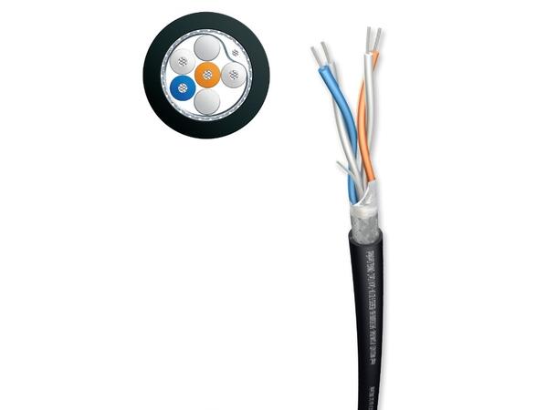 Armada Modbus RS-485 2par AWG22 DNV LSZH, IEC60332-3-22/24, SHF-2, Black 
