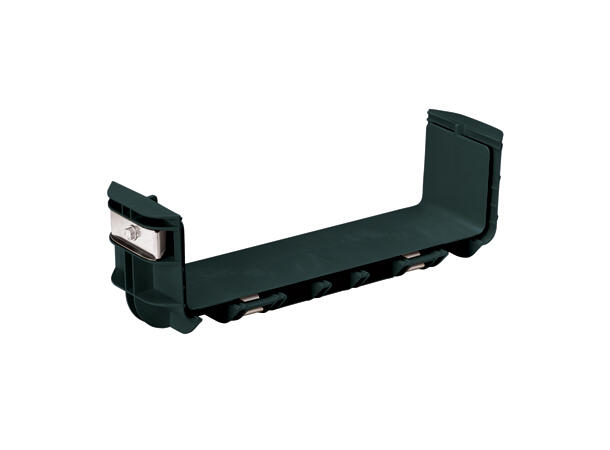 FiberRunner 12x4" Skjøt, HF Sort Panduit 