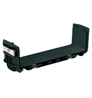 FiberRunner 12x4" Skjøt, HF Sort Panduit