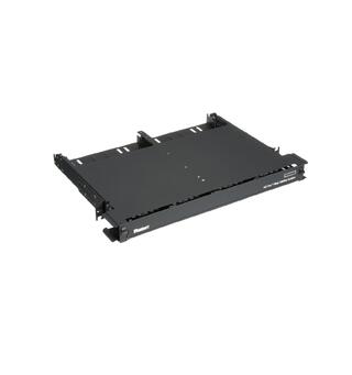 HD Flex 1RU 6 port Enclosure, Sort Panduit for inntil 144 fiber