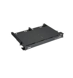 HD Flex 1RU 6 port Enclosure, Sort Panduit for inntil 144 fiber
