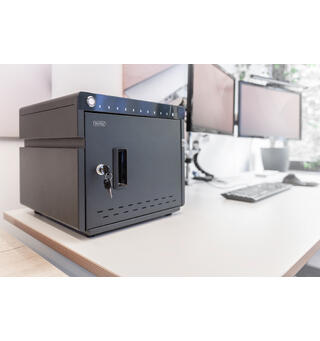 Ladeskap for inntil 10 enheter 14" Tilkobling med USB-C