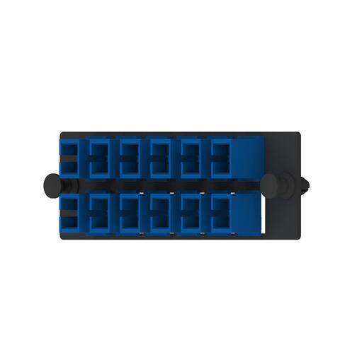 Adapterplate med 12xSC-D OS1/OS2  Blå Panduit