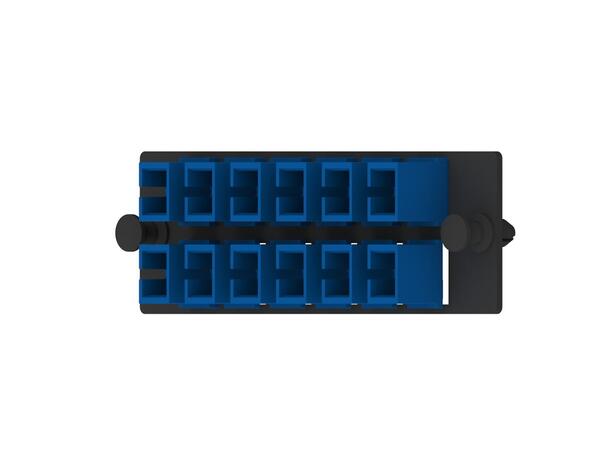 Adapterplate med 12xSC-D OS1/OS2  Blå Panduit 