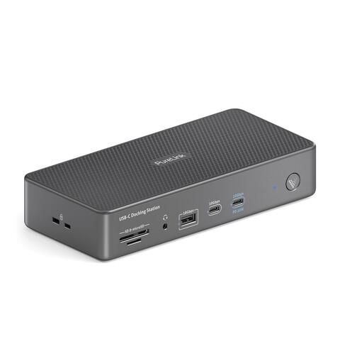 Docking Station USB4 Dual Display 14-i-1 USB-C docking 40Gbps/100W PD