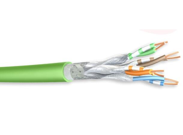 FieldNET Cat6a Industrial Ethernet S/FTP LSZH, UV res, Green 