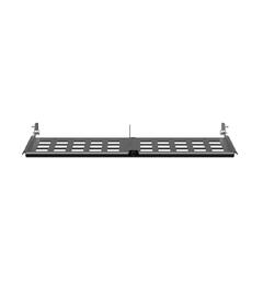 HD Flex 1U bunn plate for panel hvit Panduit
