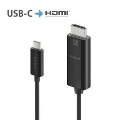 USB-C til HDMI 2.0 kabel 4K60 3m PureLink, iSeries sort