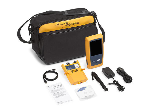 Fluke OptiFiber Pro Quad Ver2 Main OTDR Fluke, m/1 år Gold Support-Kampanjepris