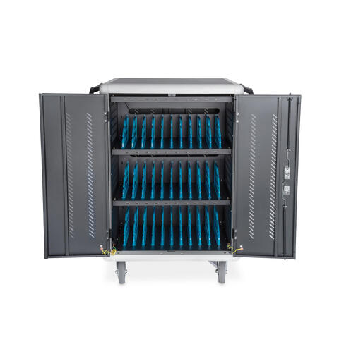 Ladeskap for inntil 30 enheter 15,6" Tilkobling med USB-A