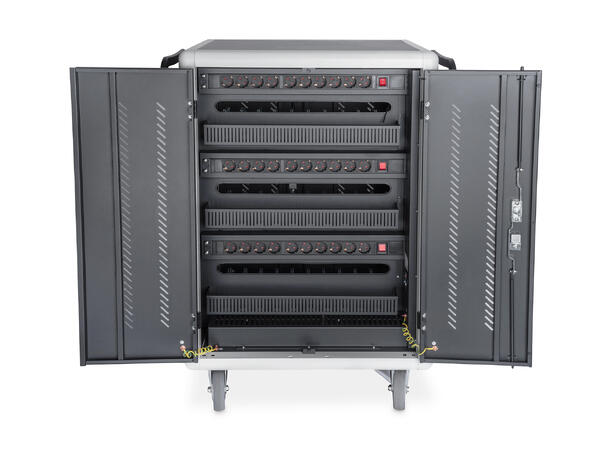 Ladeskap for inntil 30 enheter 15,6" Tilkobling med USB-A 