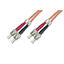 Patch Fiber OM1 ST/ST Orange 10m Duplex Halogenfri 3mm