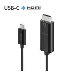 USB-C til HDMI 2.0 kabel 4K60 1m PureLink, iSeries sort