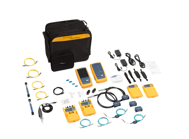 DSX2-5000QI 1GHz + CertiFiber OLTS Quad Fluke, m/1 år Gold Support 