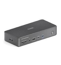 Docking Station USB3.2 Dual Display DL 18-i-1 USB-C docking 3+2+2 USB 100W PD