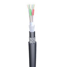 Fiberkabel OS2 G4 DNV Godkjent Armada QFCI LSZH SHF-1  Sort