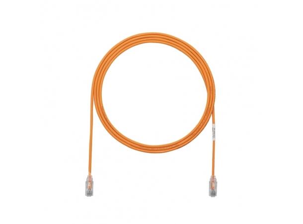 Patch kat6a UTP HF Orange 2m, AWG28 Panduit Miniatyrpatch 
