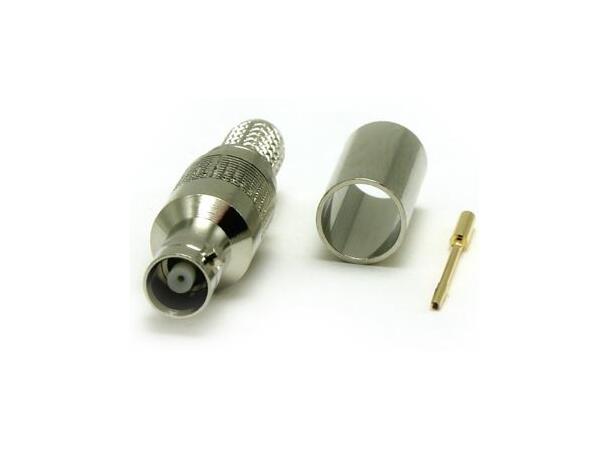 COAX Connectors Micro BNC HUN 12G-SDI for Belden 4855ELW/Can L-2.5CHWS 