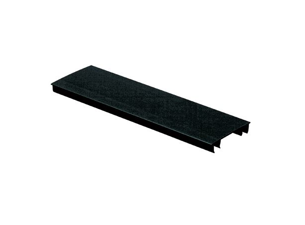 FiberRunner 2x2" Lokk, Sort Panduit 