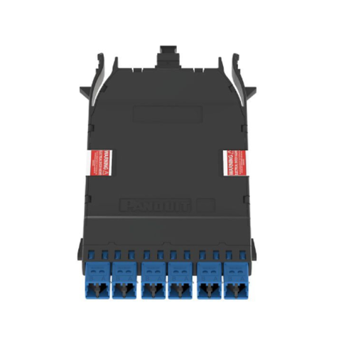 HD flex fiberkasset OS2 1xMPO - 6xLC-D Panduit, 12 fiber, Universal