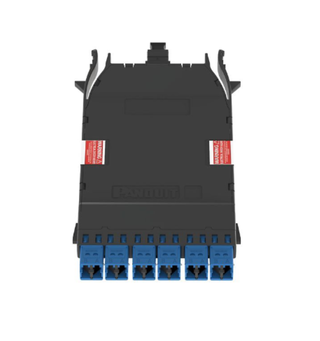 HD flex fiberkasset OS2 1xMPO - 6xLC-D Panduit, 12 fiber, Universal