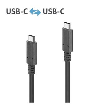 USB4 Gen 2x2 20Gbps passiv USB-C 0,5m PureLink PureInstall 5A/20V/100W
