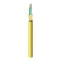 Fiberkabel G24 OS2, LSZH Yellow Fast kledning