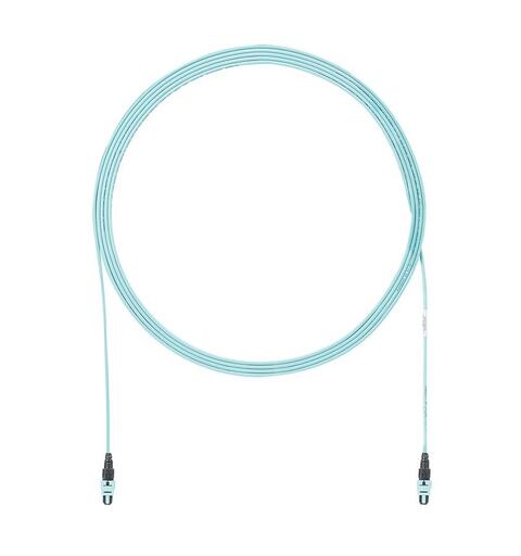 Fiberkabel OM4 G12 PanMPO female, 1m Panduit, interconnect,Pol A, Optim. LSZH