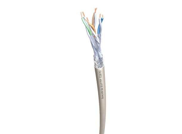 Kat6a Industri 4par S/FTP FRNC Sort Ytterdia. 7,7mm, UV res, Cca-s1a,d1,a1 