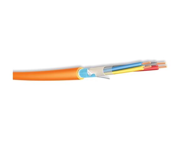 Signalkabel 4x2x0,8mm Bd Funksjonssikker JE-H(St)H, E90/PH120,FE 180, Rød 