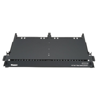 HD Flex 1RU 12 port Enclosure, Sort Panduit for inntil 144 fiber