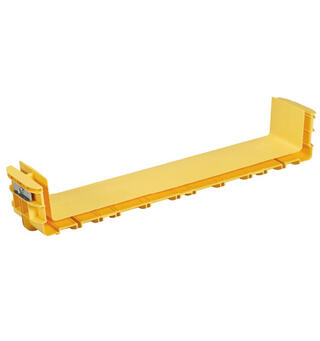 FiberRunner 24x4" Skjøt, HF Gul Panduit