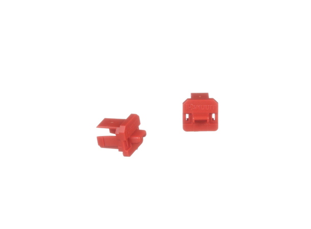 Lås for USB-B Kontakter,pk a.10stk+key Rød 