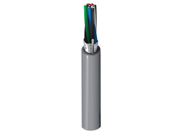 Signalkabel 4par skjermet, LSZH Belden 9504NH AWG24, Grå, 305m 