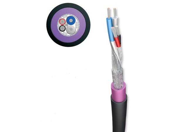 Armada DeviceNet, MUDres 2xAWG15+2xAWG18 DNV cert, SHF-2, Sort, 500m 