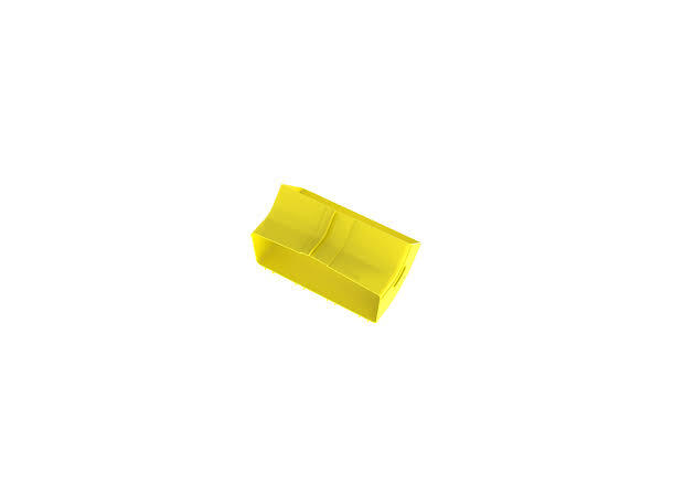 FiberRunner 12x4" Innervinkel 45°, Gul Panduit Halogenfri 