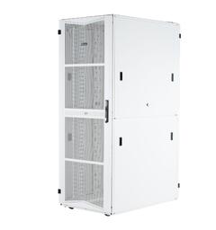 FlexFusion Cabinet 48RU 800mmx1200mm Brush Sea L PDU BRKT White