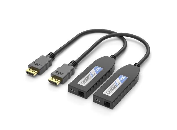 HDMI Multimode Fiber Optic Extender Set PueLink SLS FiberX Series 