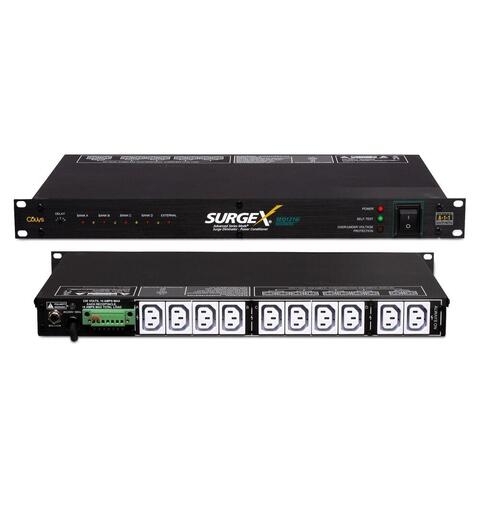 SurgeX - Sequencing, Protection, Cond. 16A / 240V, 11x IEC C13