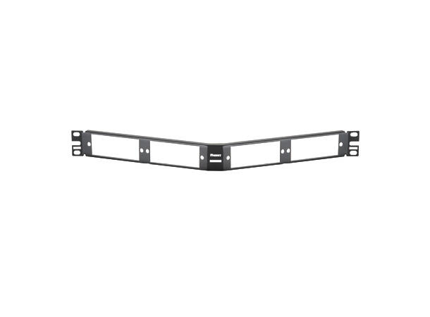Panduit Front til FMT1A  vinklet for 4 stk adapterplater 