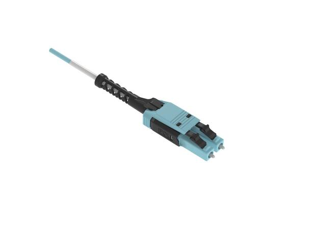 Fiberpatch OM4, LC-LC Dupl. Uniboot 1m Panduit, Halogenfri 2mm 