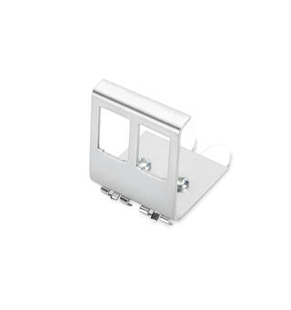 DIN-Rail Adapter for 2x Keystone Module