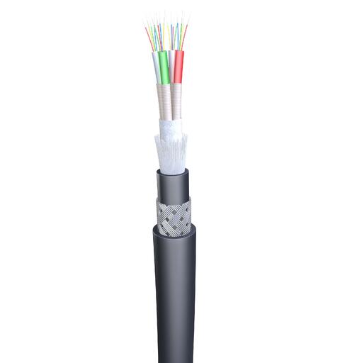 Fiberkabel G12 50/125 OM3 QFCI FRLSZH Armada® SHF1 IEC60332-3-22 DNV Certified