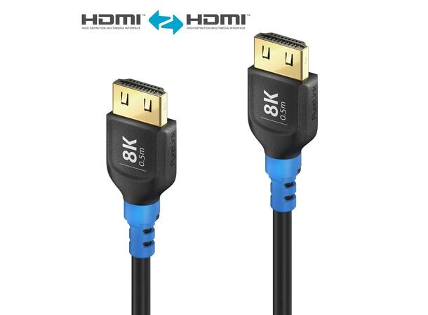 FlexInstall 8K HDMI kabel 0.5m Ultra High Speed, PureLink 