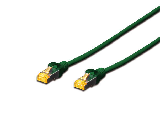 Patch kat6a S/FTP HF Grønn 15m 