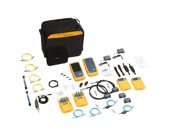 DSX2-8000QI 2GHz + CertiFiber OLTS Quad Fluke, m/1 år Fluke Gold Support, Kamp. 