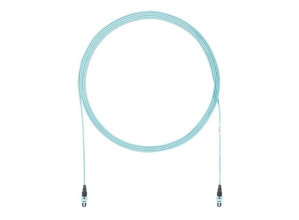 Fiberkabel OM4 G12 PanMPO female, 4m Panduit, interconnect,Pol A, Optim. LSZH 