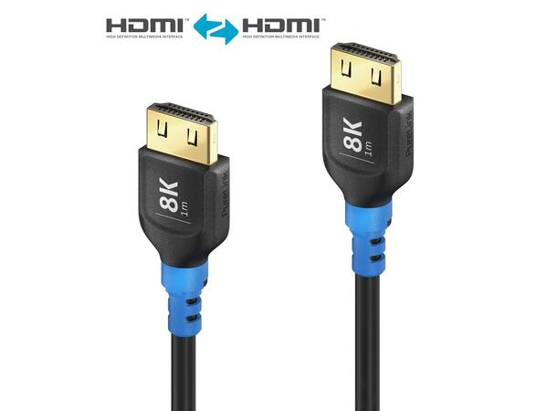 FlexInstall 8K HDMI kabel 1m Ultra High Speed, PureLink 