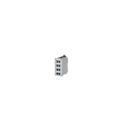 Mini-Com 8-port DIN Rail Patch panel Panduit Skjermet